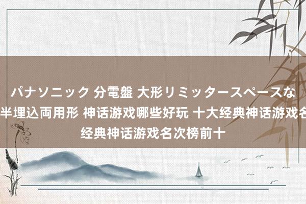 パナソニック 分電盤 大形リミッタースペースなし 露出・半埋込両用形 神话游戏哪些好玩 十大经典神话游戏名次榜前十